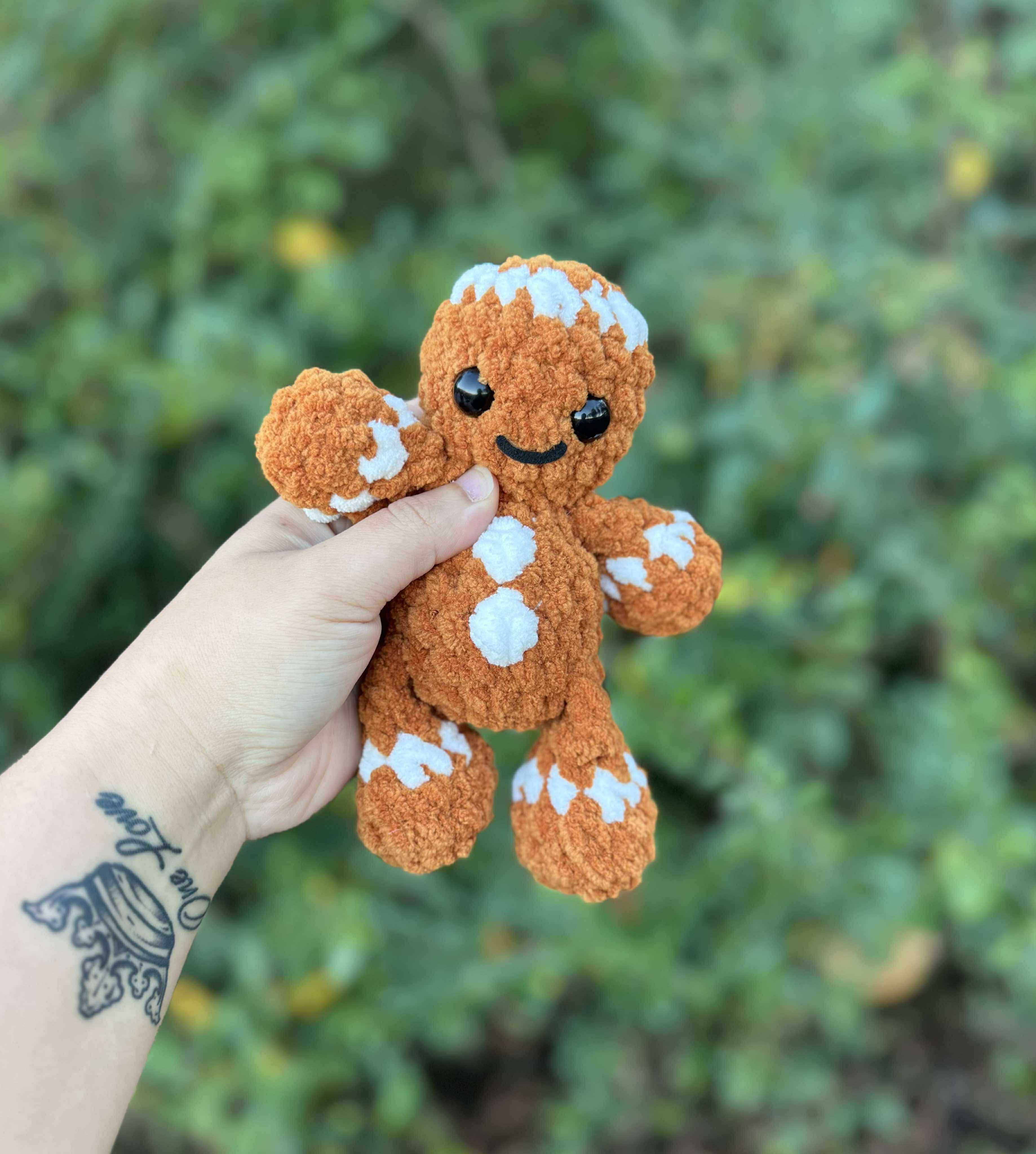 Crochet Bitsy Baby Gingerbread Pattern