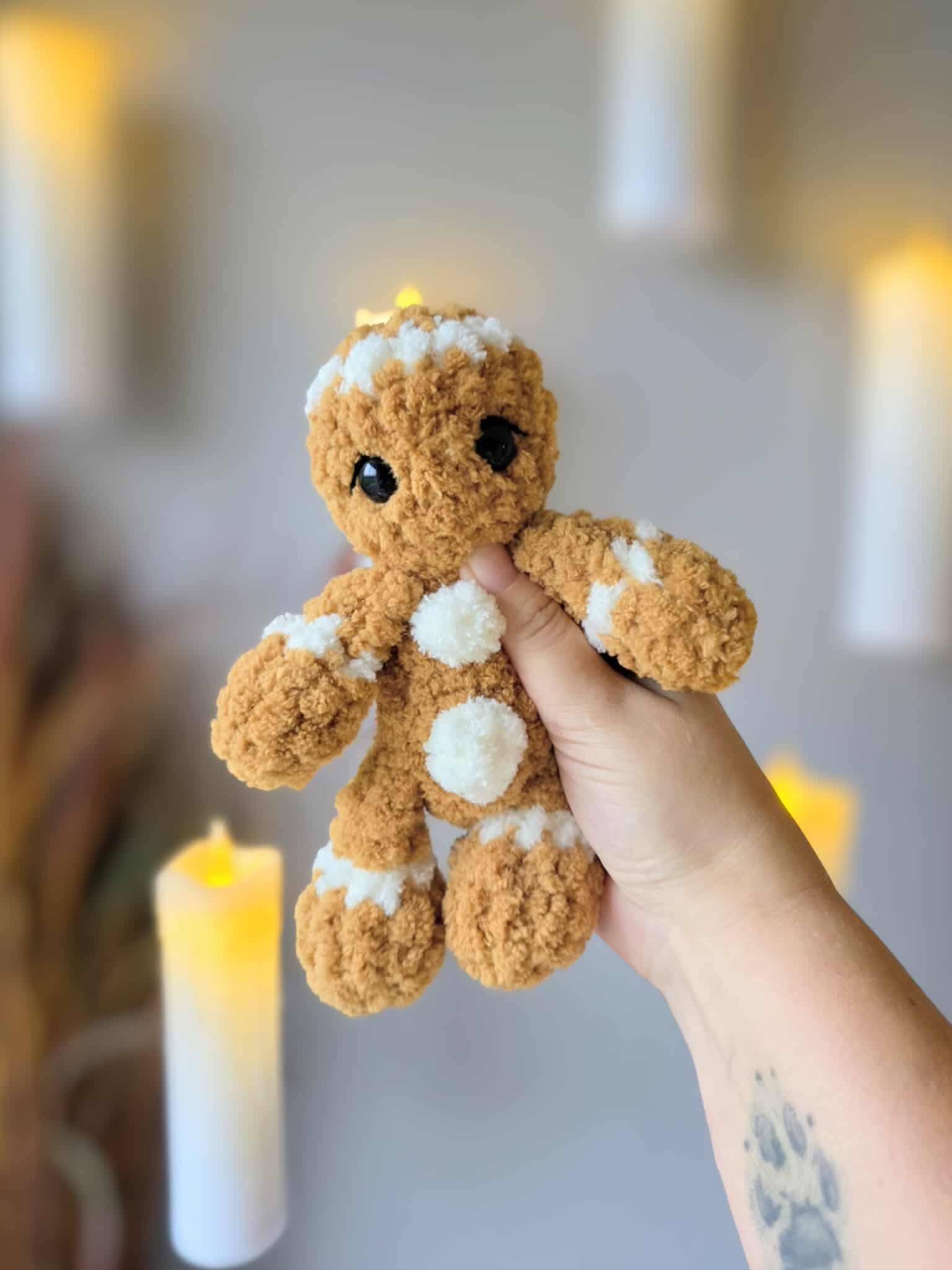 Crochet Bitsy Baby Gingerbread Pattern