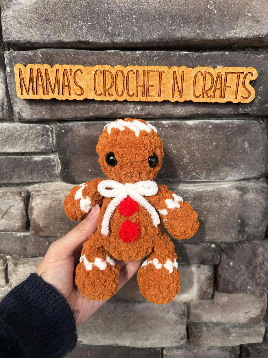 Crochet Bitsy Baby Gingerbread Pattern